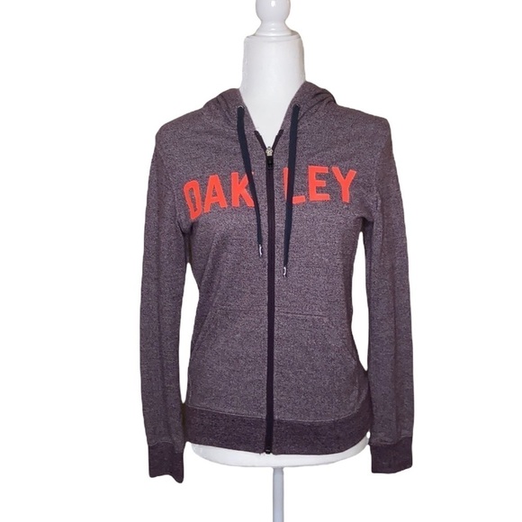 Oakley hooded front zip sweatshirt - Picture 1 of 7